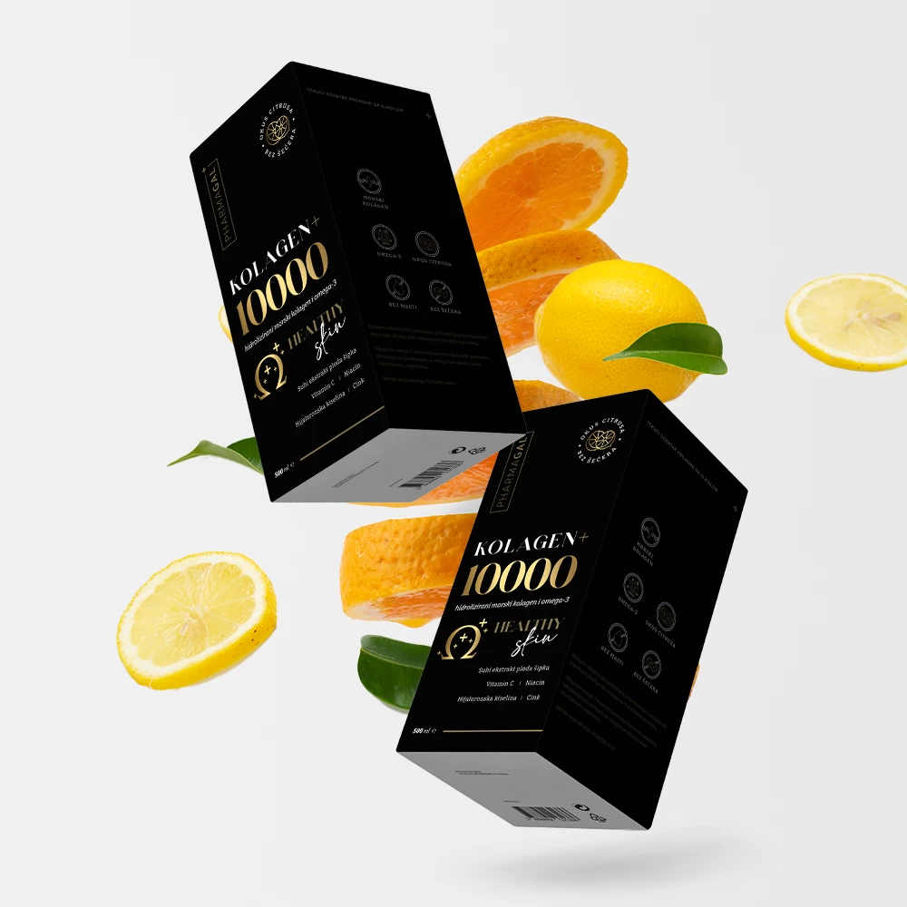 Kolagen + 10000 Healthy skin 2+1 GRATIS