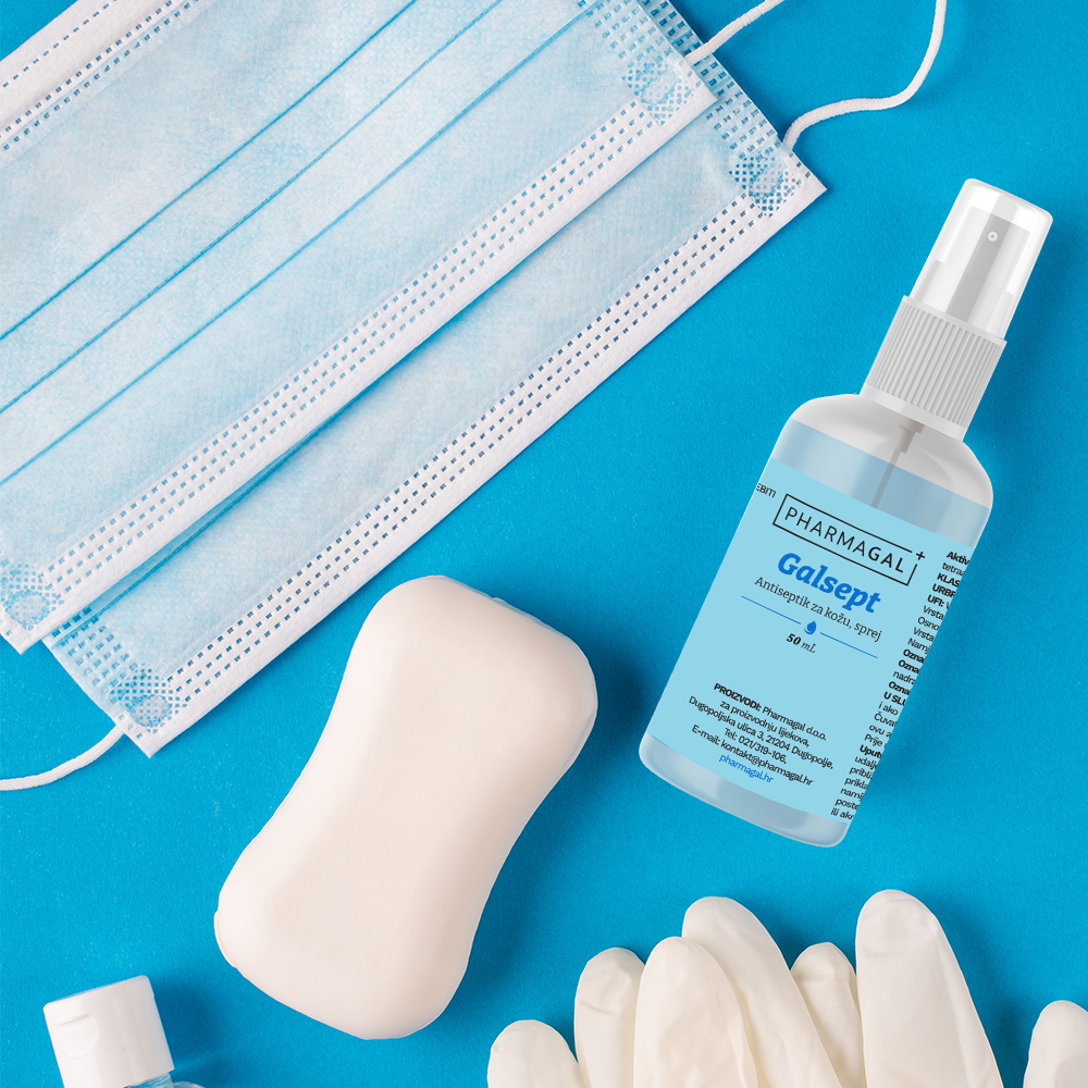 Galsept sprej 50 mL, antiseptik za kožu