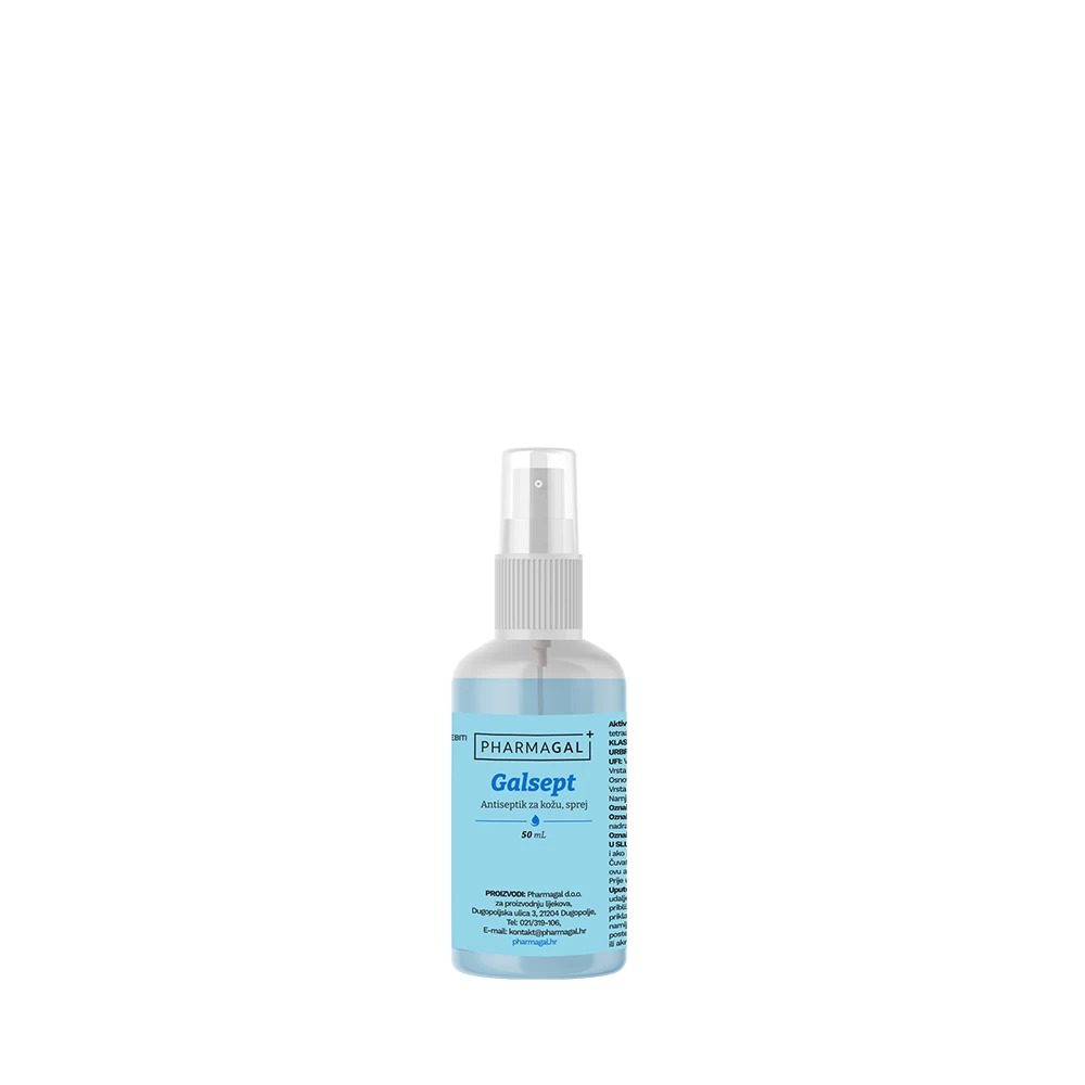 Galsept sprej 50 mL, antiseptik za kožu