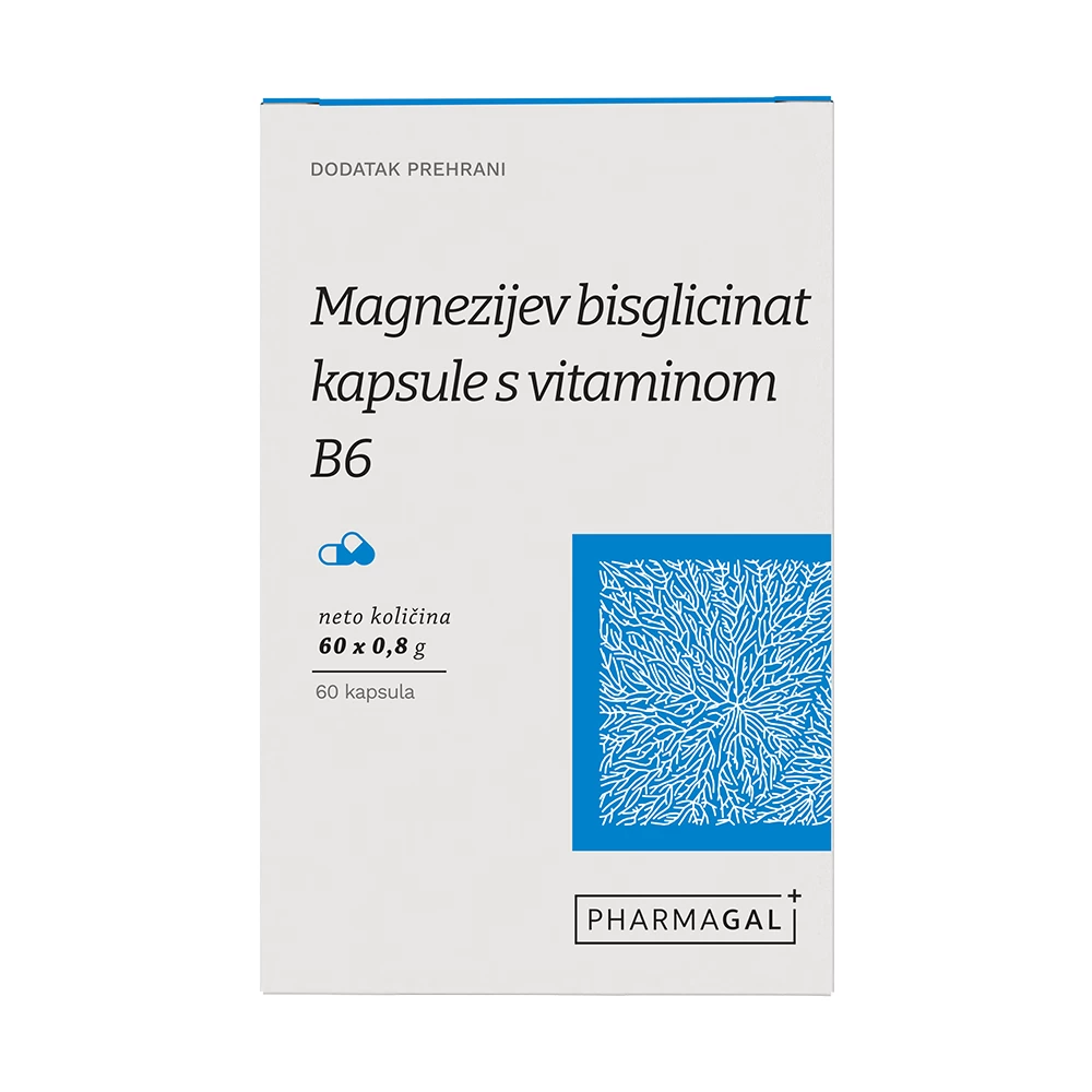 Magnezij kapsule s vitaminom B6